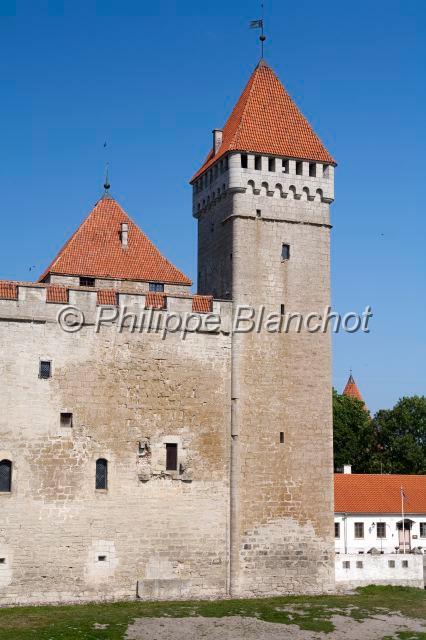 estonie 17.JPG - Estonie, comté de Saare, Ile de Saaremaa, Kuressaare, château épiscopal